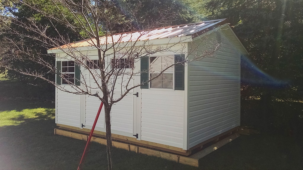 gable style storage sheds - weaver barns