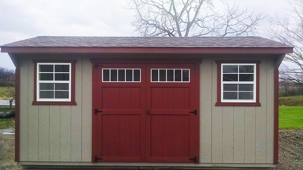 Saltbox Storage Sheds - Weaver Barns