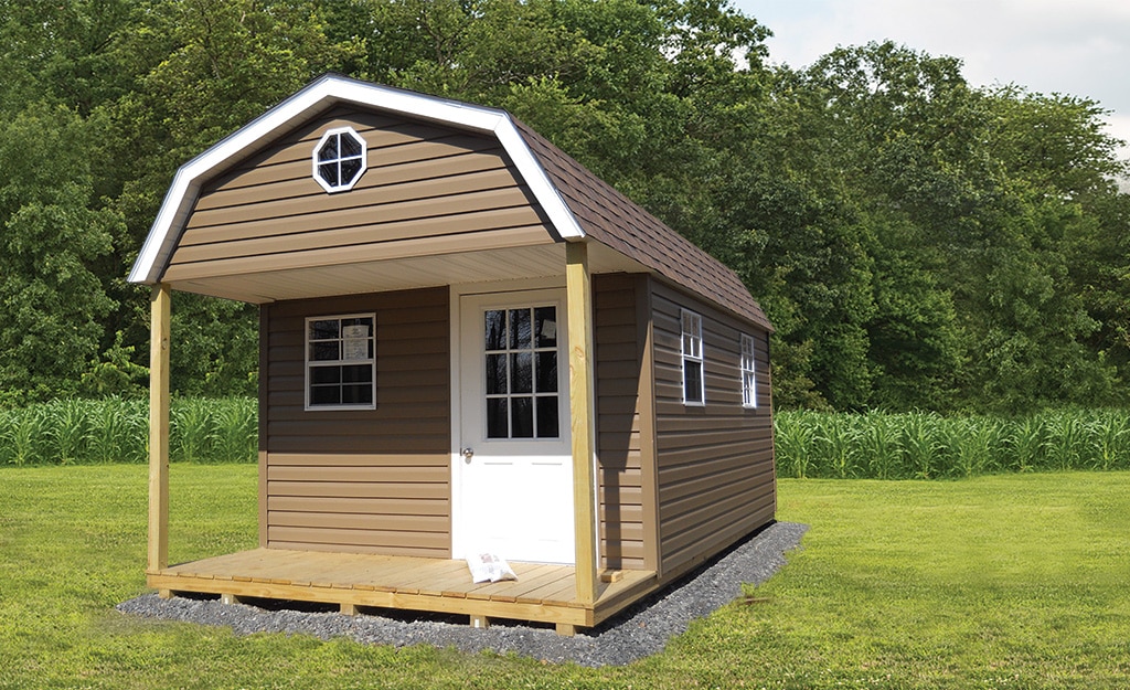 Saltbox Storage Sheds - Weaver Barns